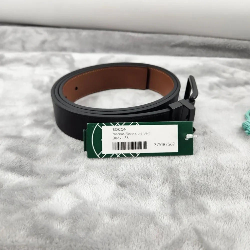 Boconi Men's‎ Size 36 Men's Marcus Reversible Belt NWOT